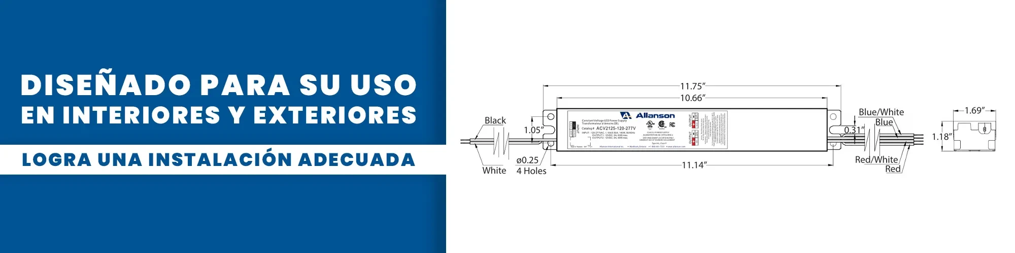 Banner Transformador Allanson 120w 12v - 2.webp